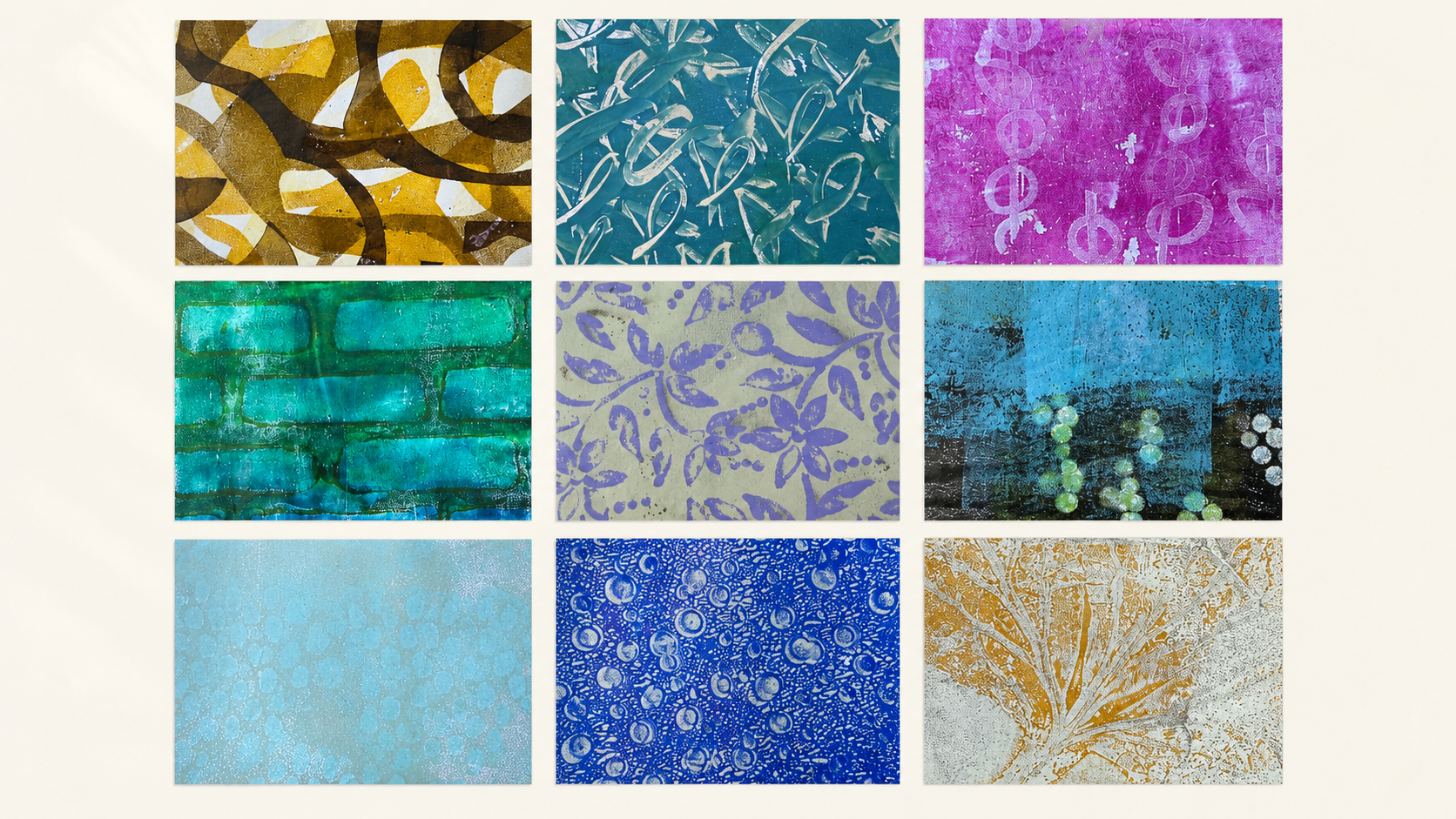 Gelli Plate Printing: The Basics
