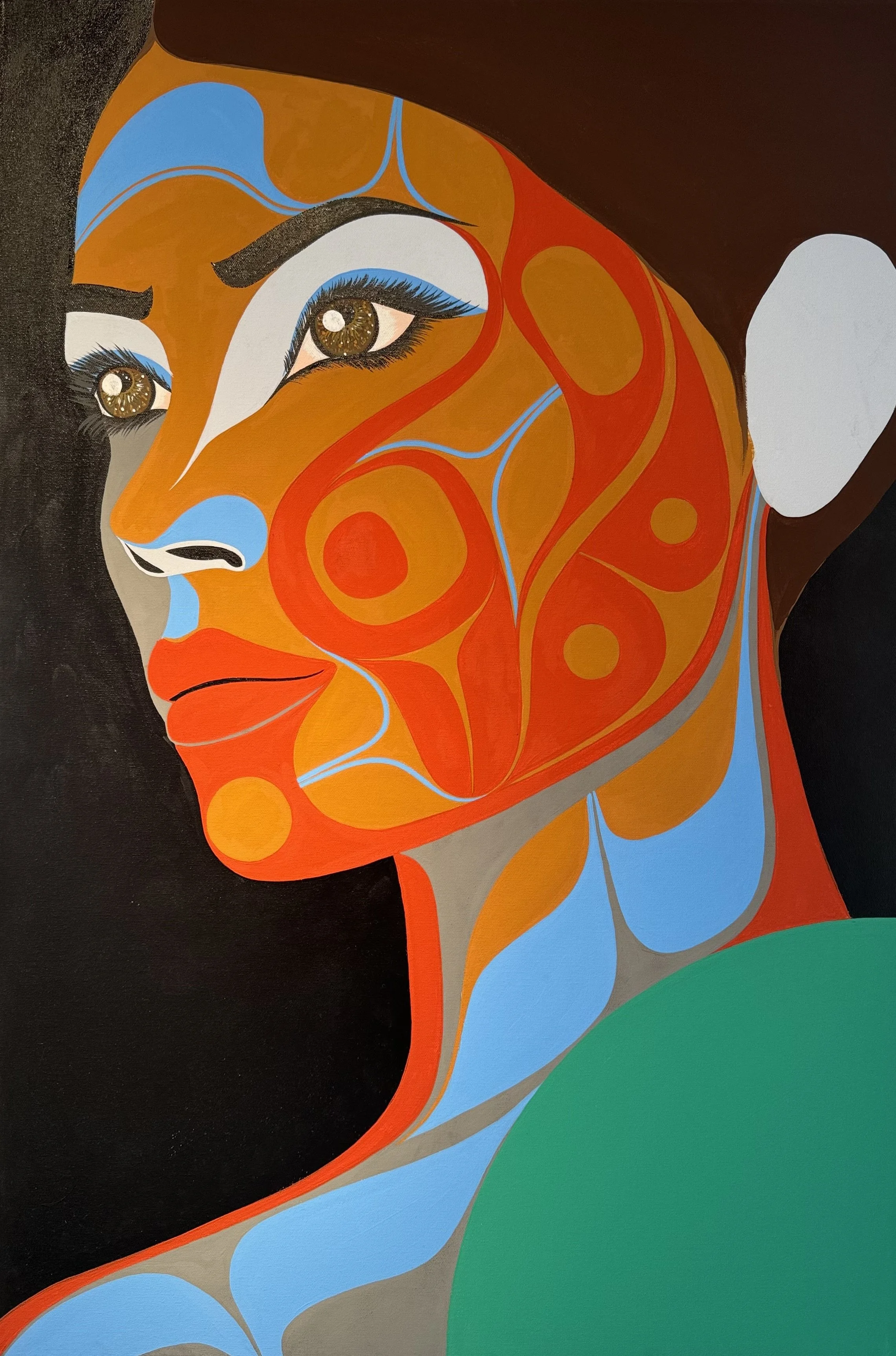 The Green Dot III, limited edition print $500.00