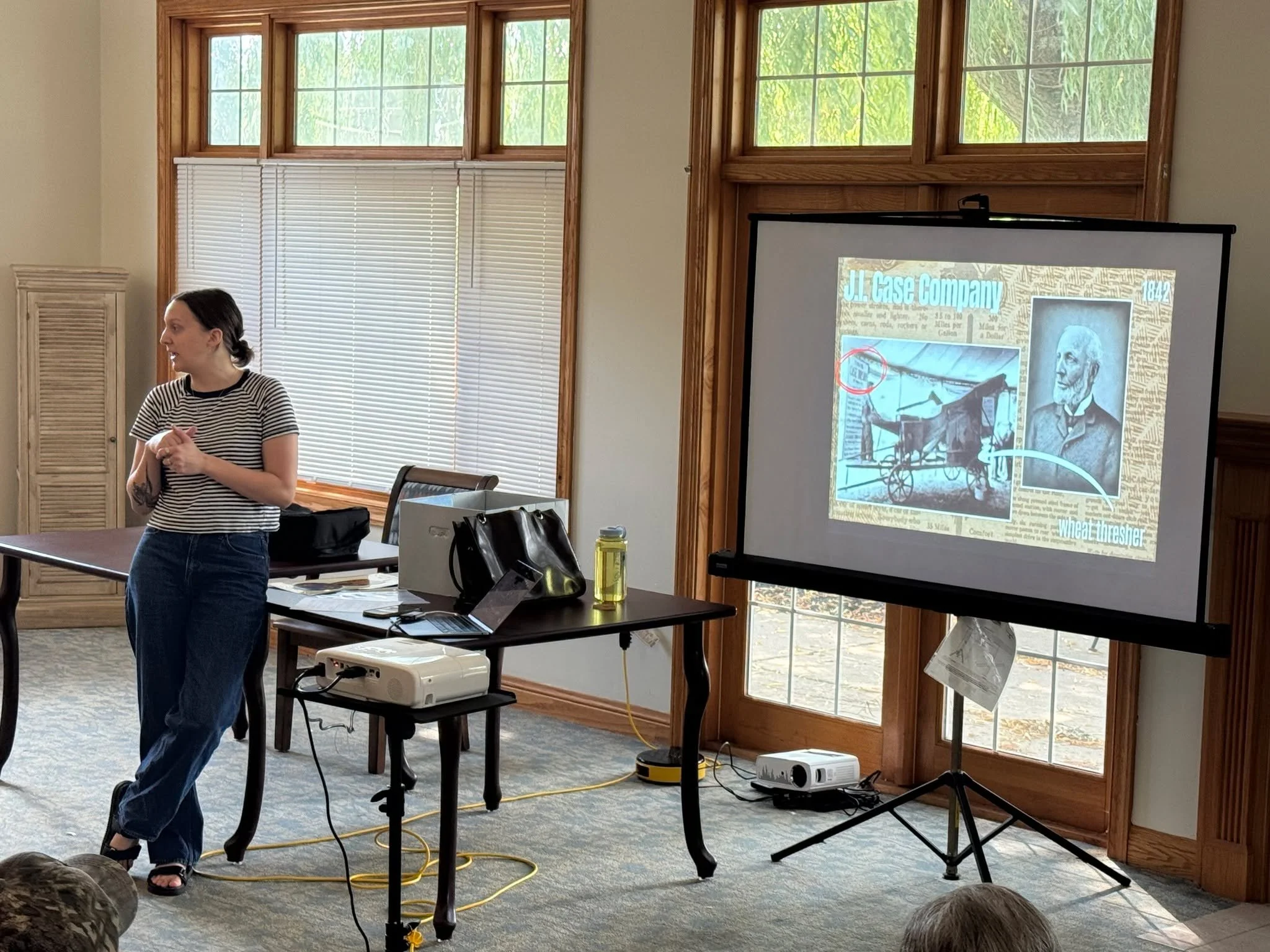 Let's Hear It for Industrial Racine 🚜🏭! We enjoyed learning about some of Racine's most historical industries, two of which are still around today: SC Johnson and J. I. Case.
THANK YOU to the Racine Heritage Museum for your offsite educational prog
