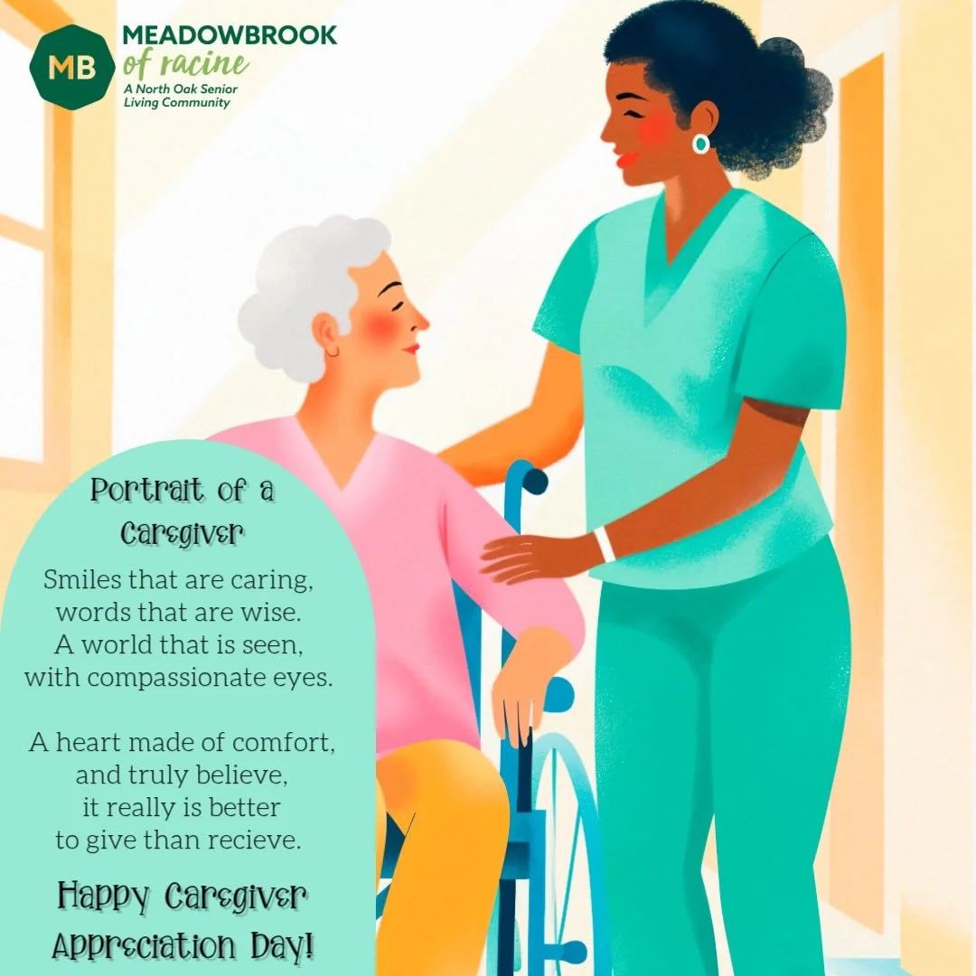 It takes a special kind of person to be a caregiver&mdash;and we have the very best. 
.
.
.
Happy Caregiver Appreciation Day to our incredible caregivers. Thank you for the comfort you provide, the smiles you share, and the dignity and respect you sh