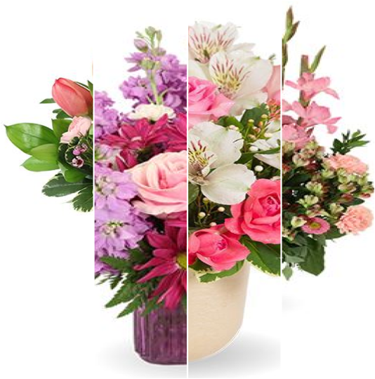 Lovely Pinks in Vase