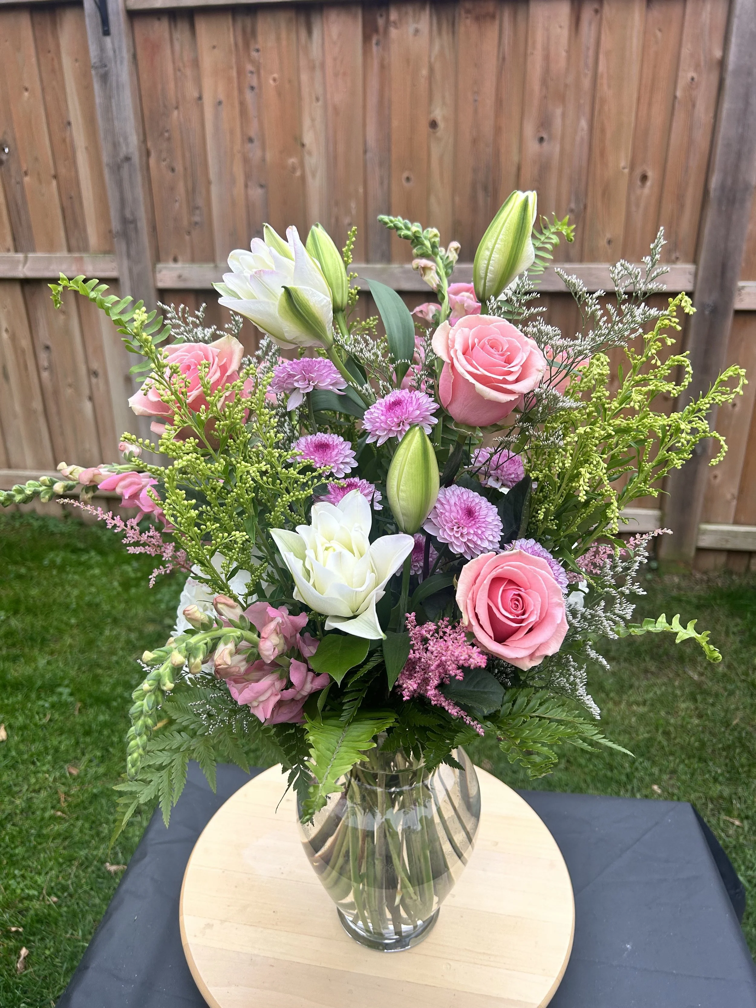 Large Sympathy Vase Arrangement