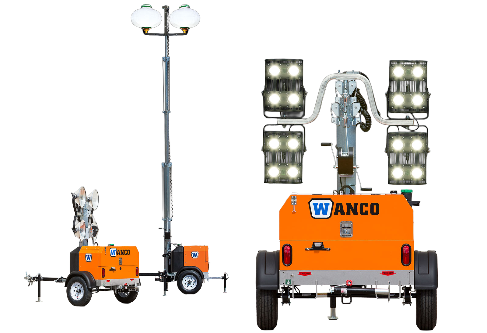 Compact Diesel Light Towers