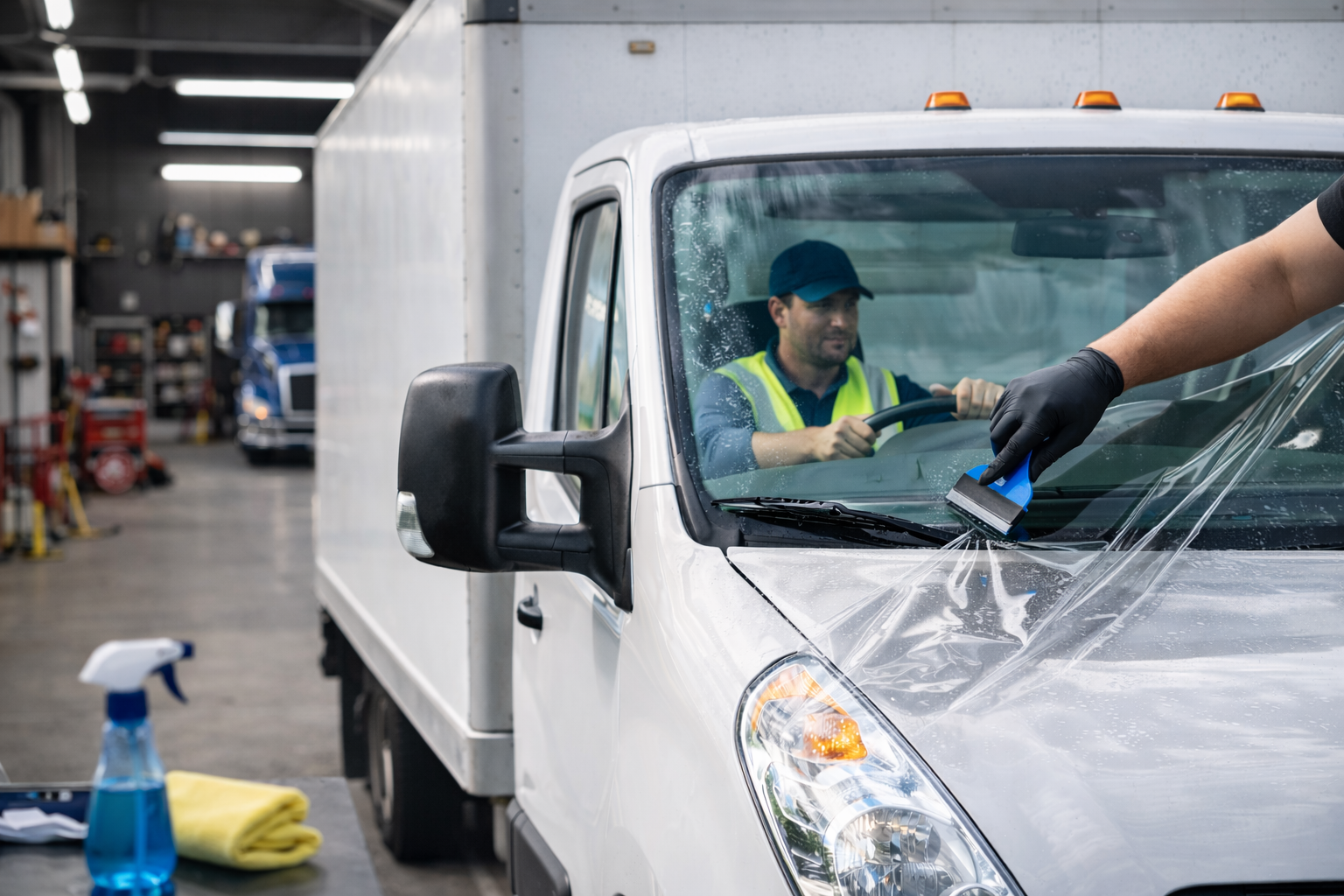 Why Windshield Protection for Commercial Vehicles Is Essential for Safety and Cost Savings
