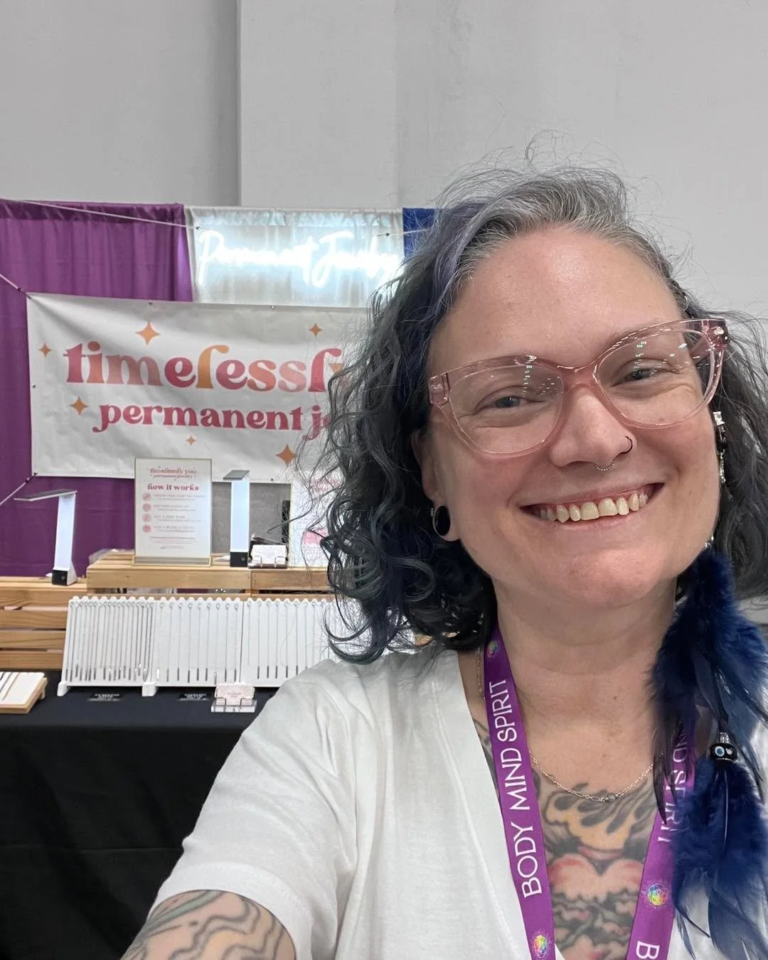 Come see us today at the Body Mind Spirit Celebration at the Virginia Beach Convention Center! Today and tomorrow 10am-6pm✨ 

I&rsquo;ve got a ton of handmade gemstone connectors featuring your favorite stones and crystals, and they are so pretty in 
