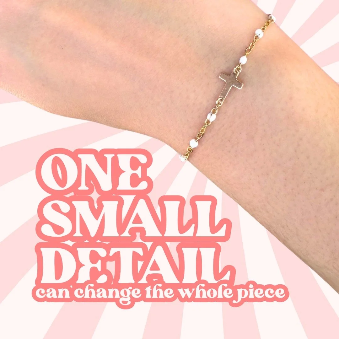 It&rsquo;s always the smallest detail that ends up making the biggest difference. ❤️✨

#charmbar #customjewelry #permanentjewelry