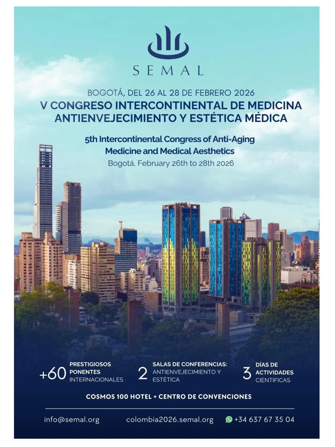 Vitalit&eacute; Wellness Center y el Dr. Che Calzadilla presentes en el V Congreso Intercontinental de Medicina Antienvejecimiento y Est&eacute;tica M&eacute;dica, explorando las &uacute;ltimas innovaciones en longevidad, hormonas, regeneraci&oacute;