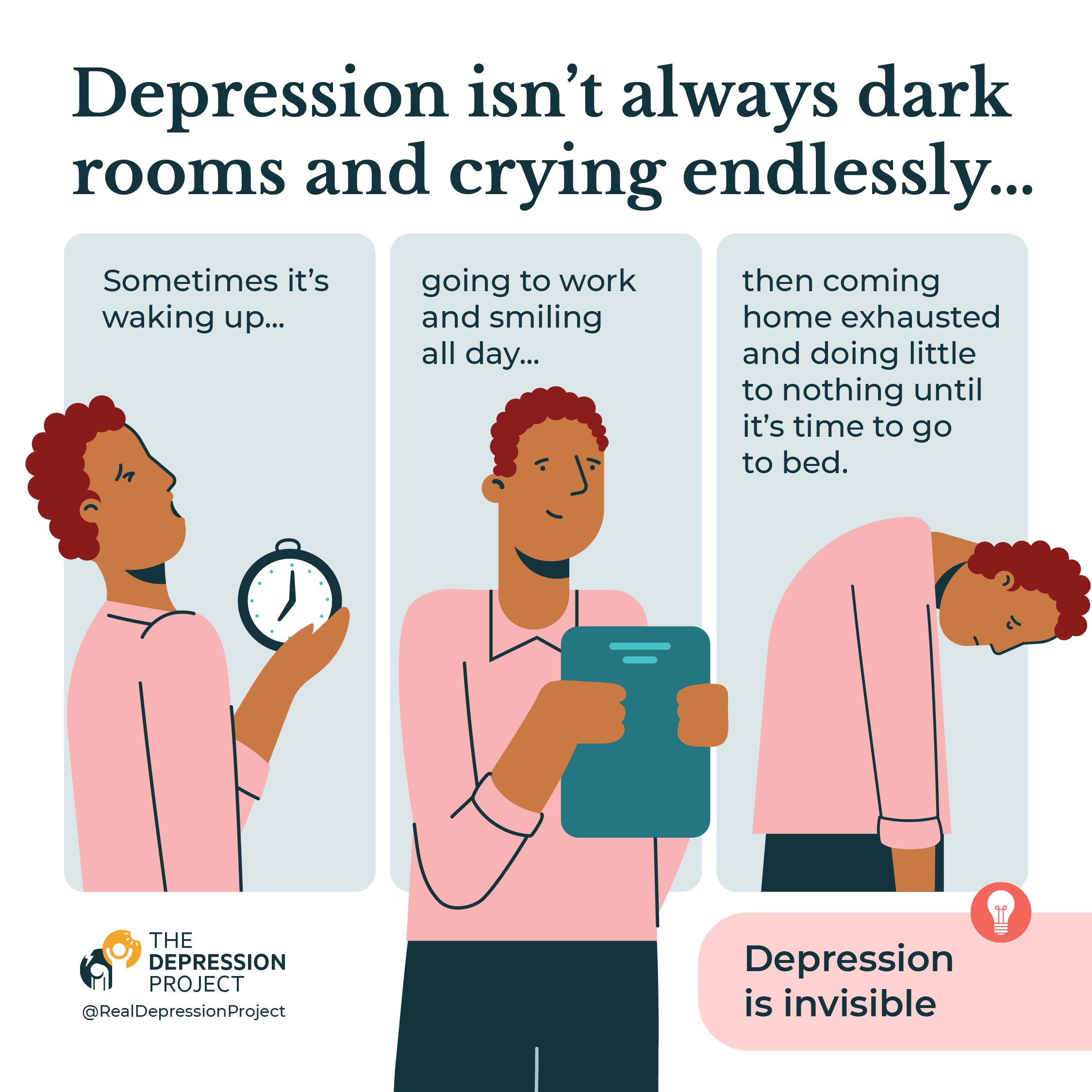 Depression isn’t always dark rooms and crying endlessly….png