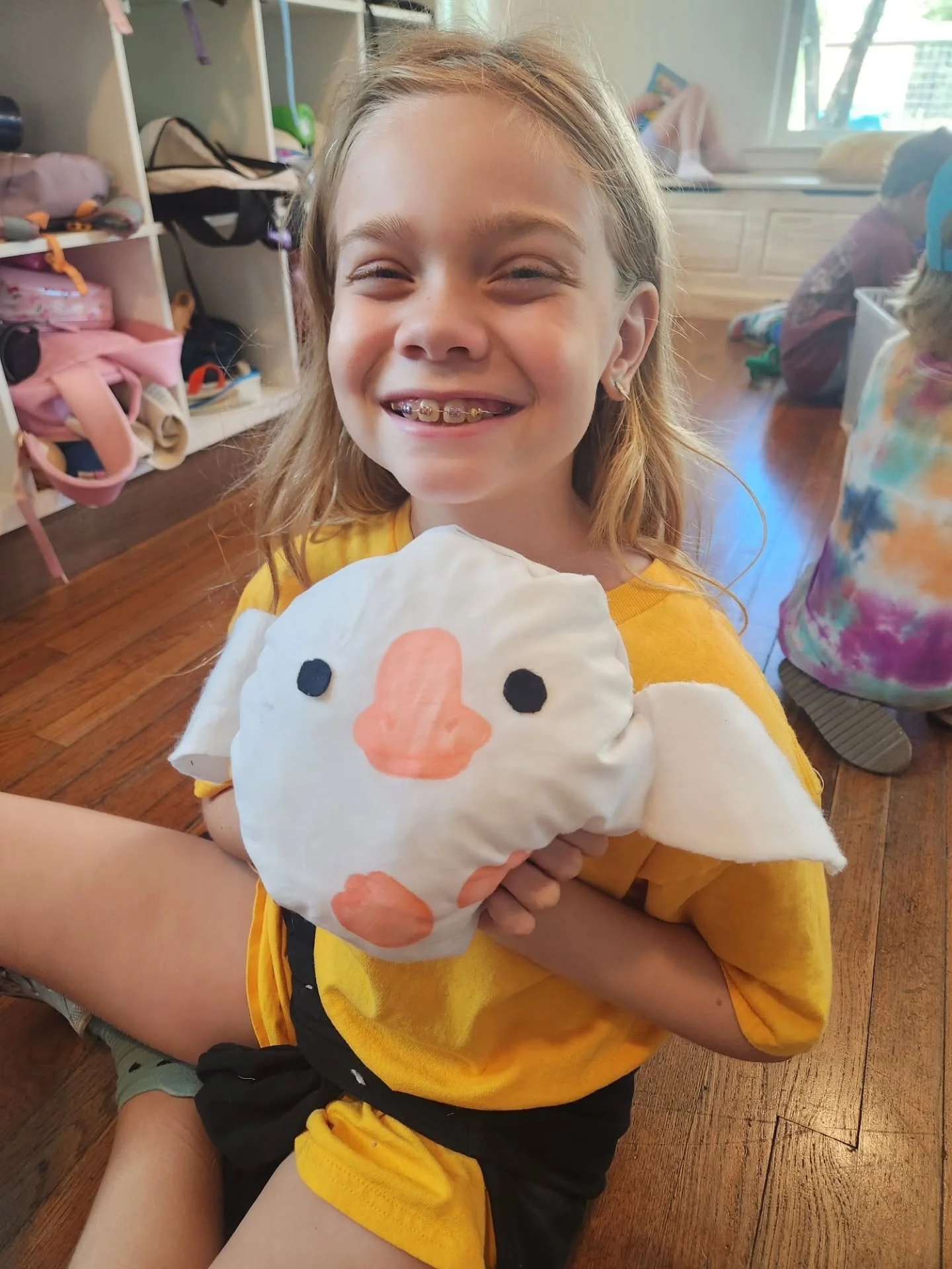 🐶 Making our own stuffies is always a big hit at camp! 

🪡 For this project, campers designed a &quot;squishmallow&quot; and then used repurposed cotton fabric and fabric scraps for these cute, custom buddies to take home. 

Check out our website t