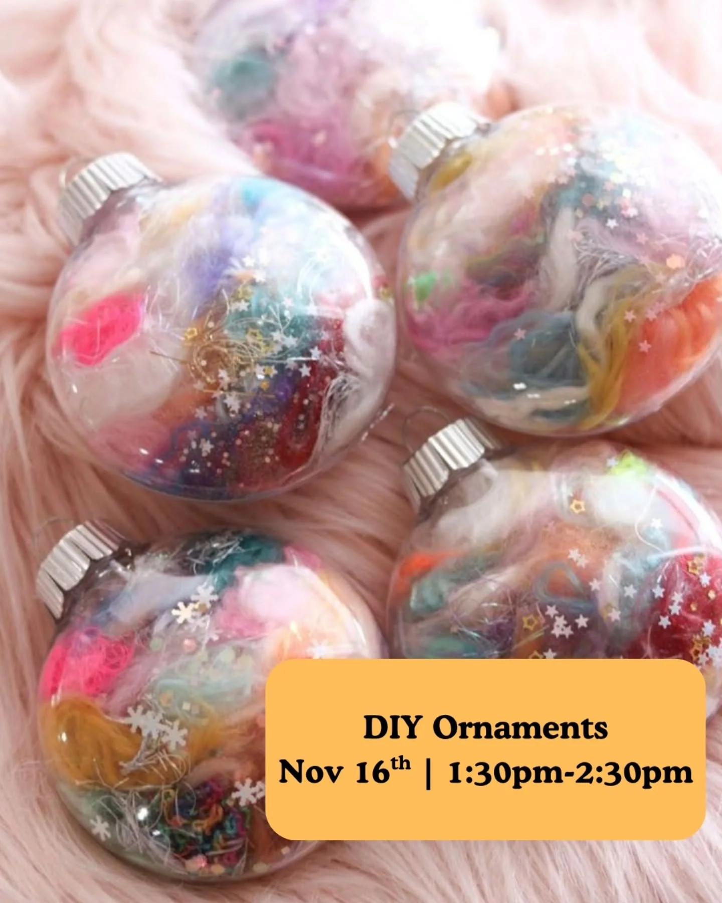 Last day of our show is this Sunday.
Come hang and craft with your friends and family! 

🖼 Austin Studio Tour Stop #26
🗓 Nov 16th from 1pm-2pm
🌟 Make a scrap-filled ornament! 

Event runs from 12pm-4pm!
Don't miss out on our art market,  showcase,