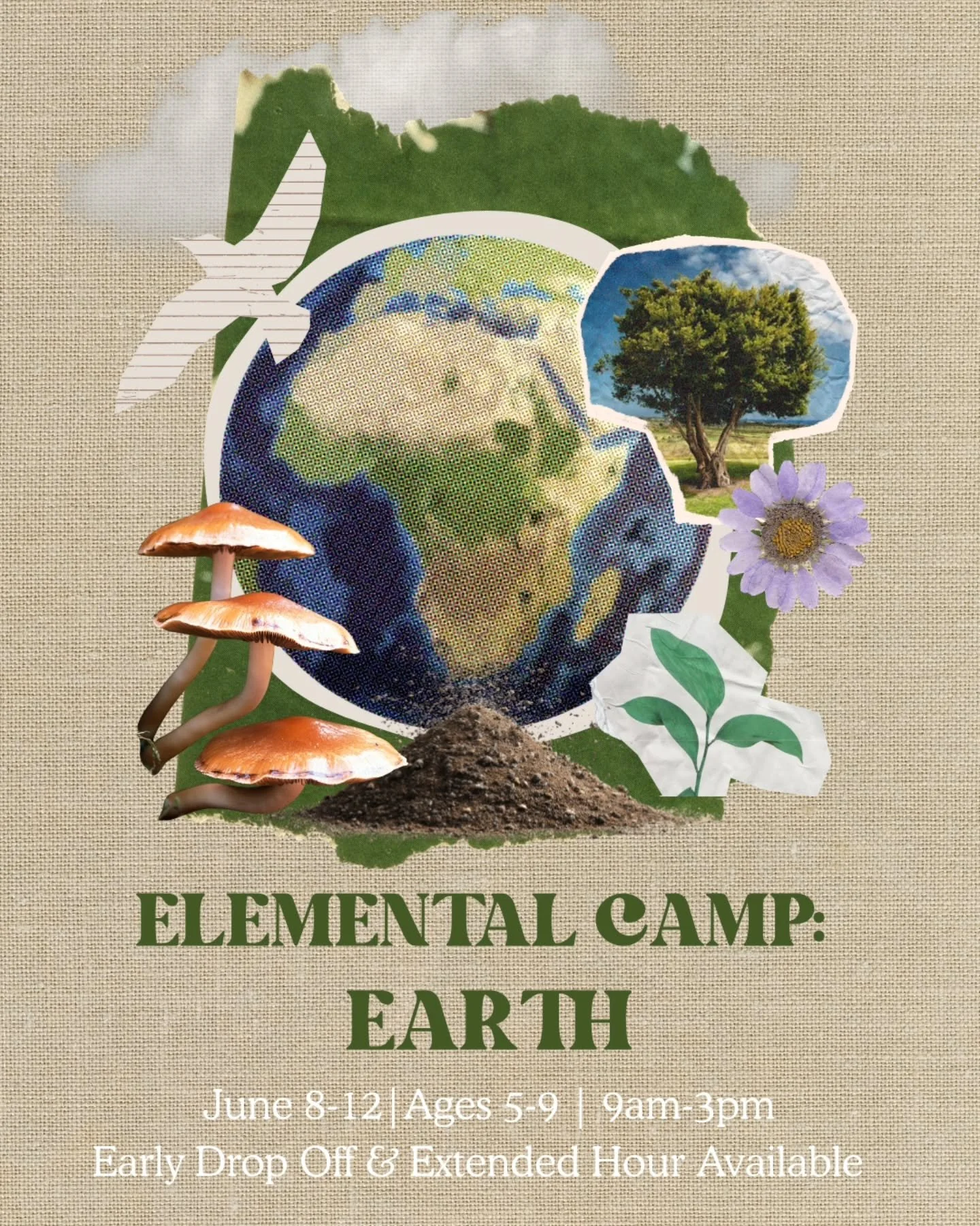 Summer Camp 2026🌞

🗓 June 8-12
Ages 5-9

Join us for our first week of elemental camps! 
Campers will connect with the land through creativity, curiosity, and care&mdash;learning how soil, plants, animals, and ecosystems work together to support li