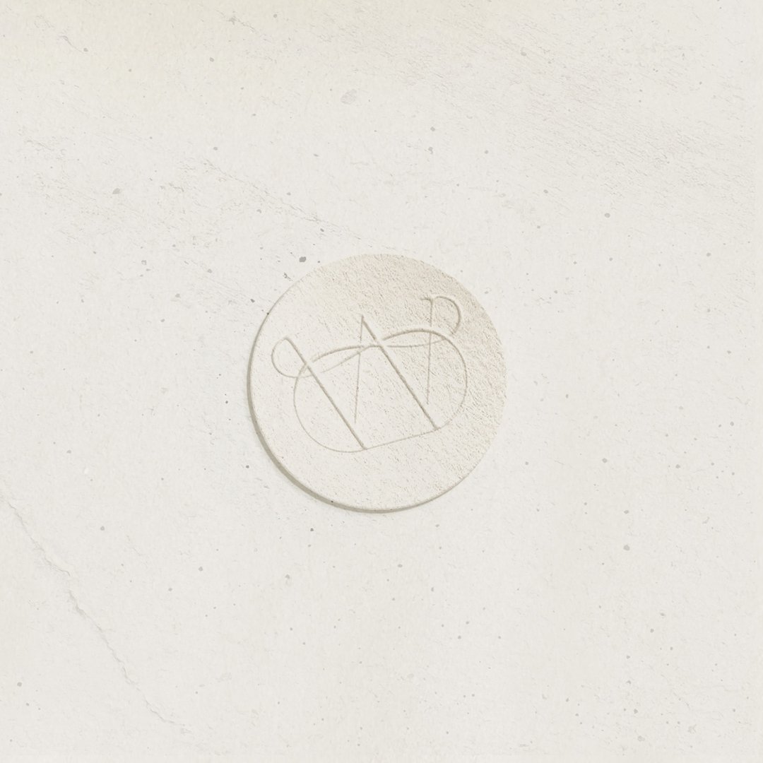 This mark from a soon-to-launch project reflects both the brand name - The Western Esthetician - as well as the owner&rsquo;s initials- AW.  It's these subtle (but magical) details that create meaning.
