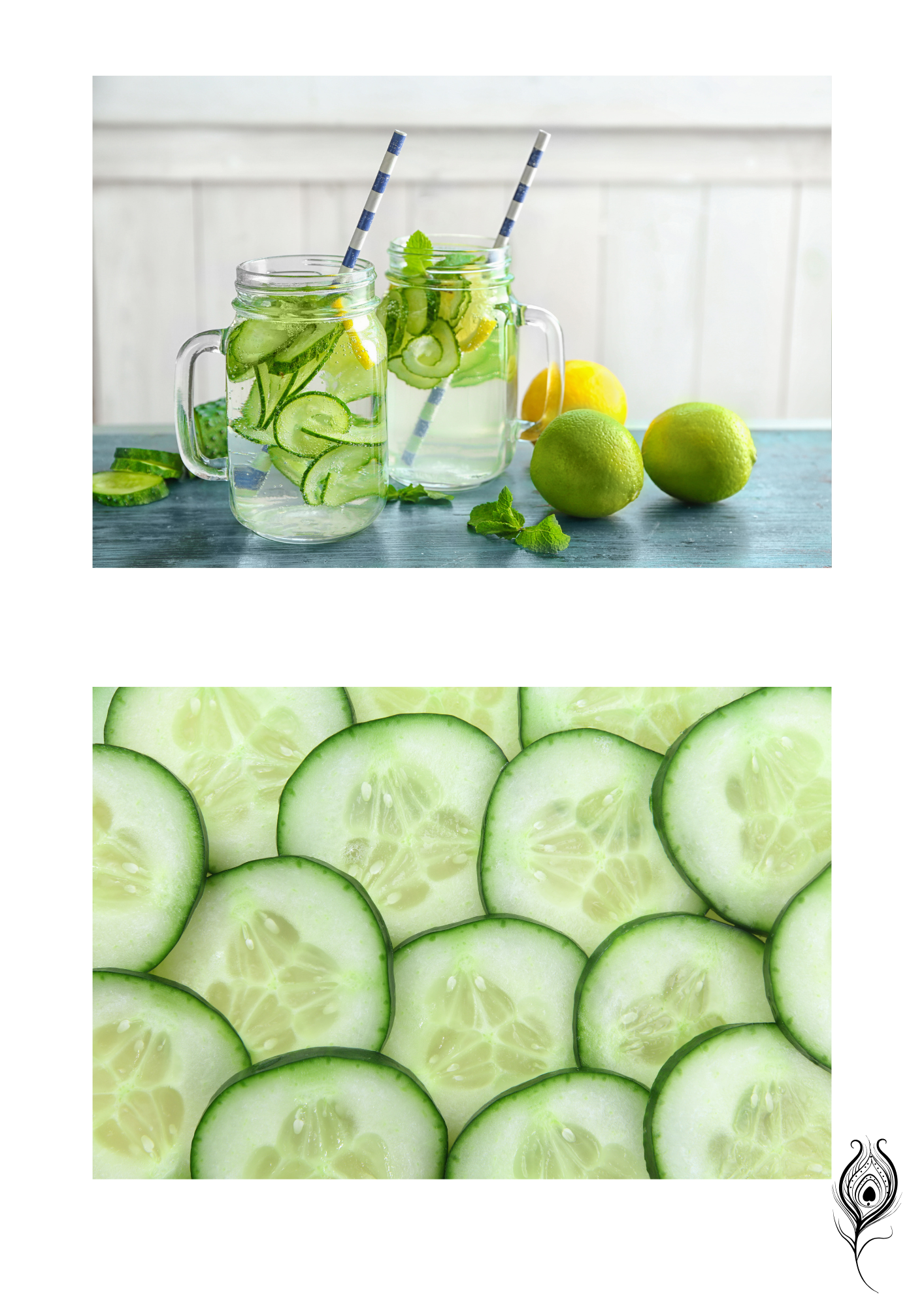 Cucumber Lime Water