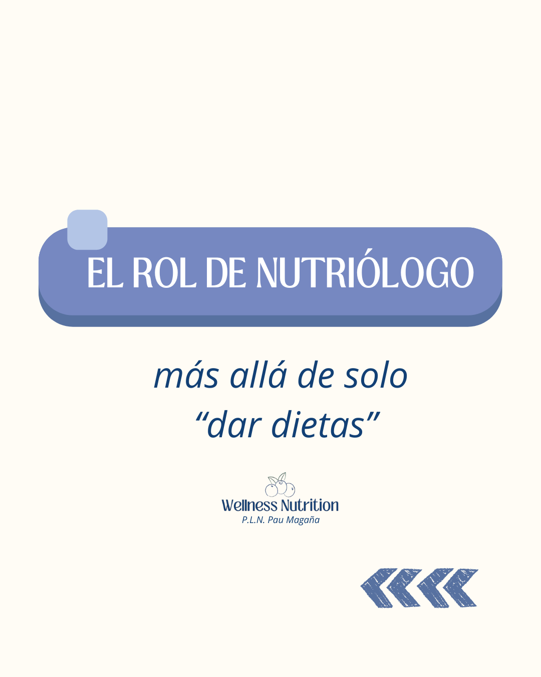 El rol del Nutriólogo, más allá de solo “dar dietas”