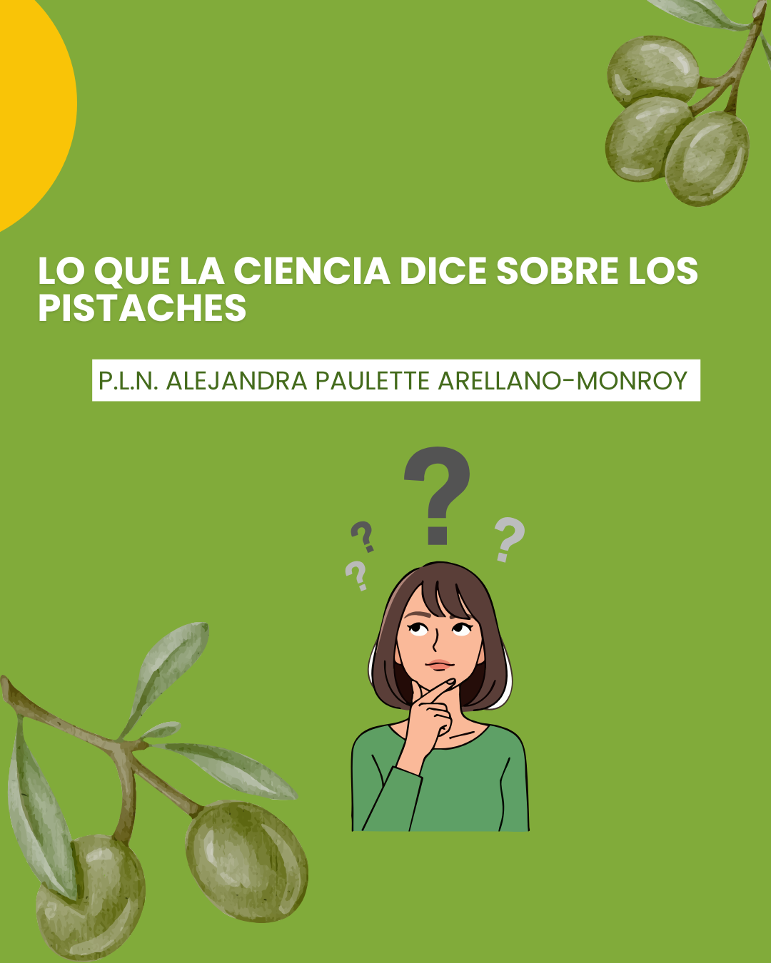 Lo que la ciencia dice sobre los pistaches
