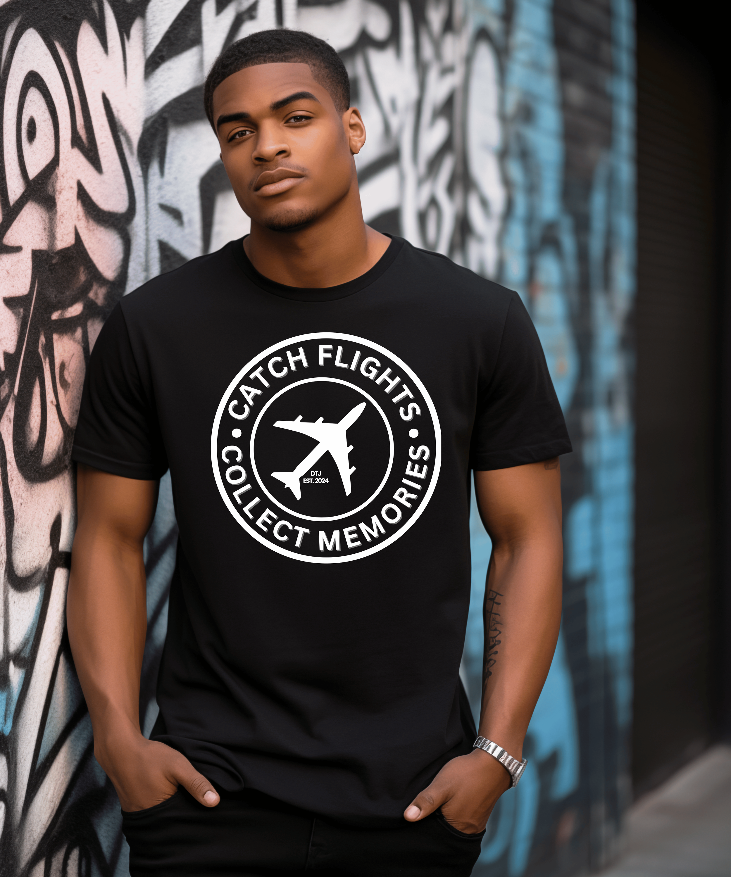 Catch Flights + Memories Travel Shirt