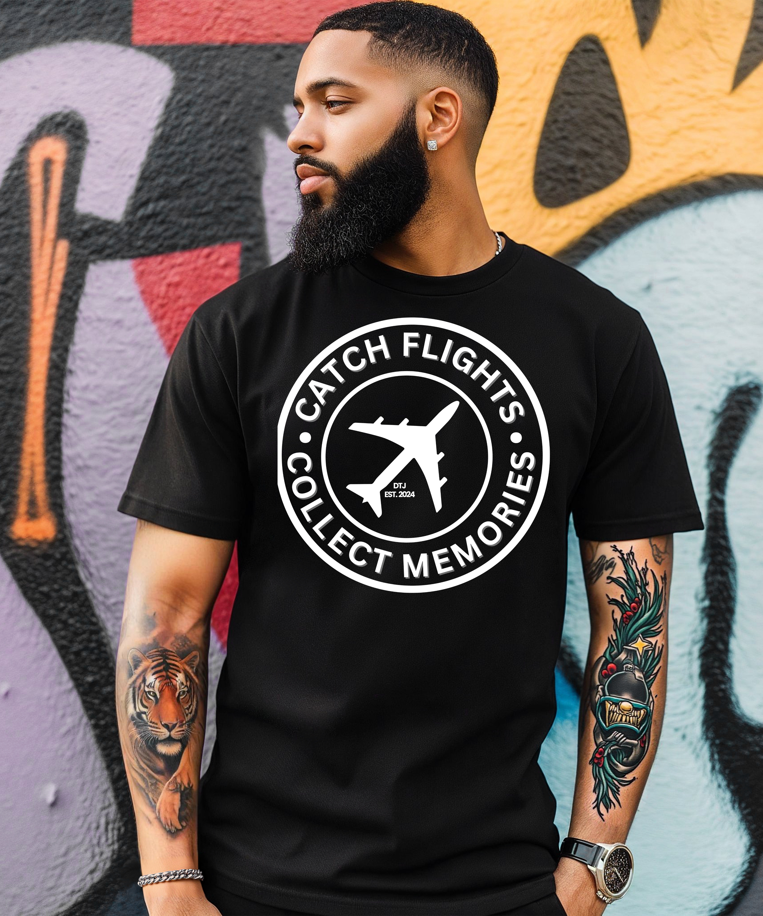Catch Flights + Memories Travel Shirt