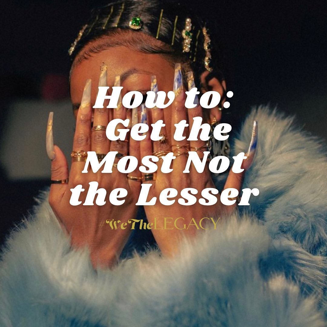 It&rsquo;s Monday and we&rsquo;re talking quality over quantity using the MVP.

Well&hellip;the Minimum Viable Product 👊🏾. Here&rsquo;s some quick tips to do the least and get more. 

Productive &amp; Progressive Monday All! 
 🕊️👸🏾🏁