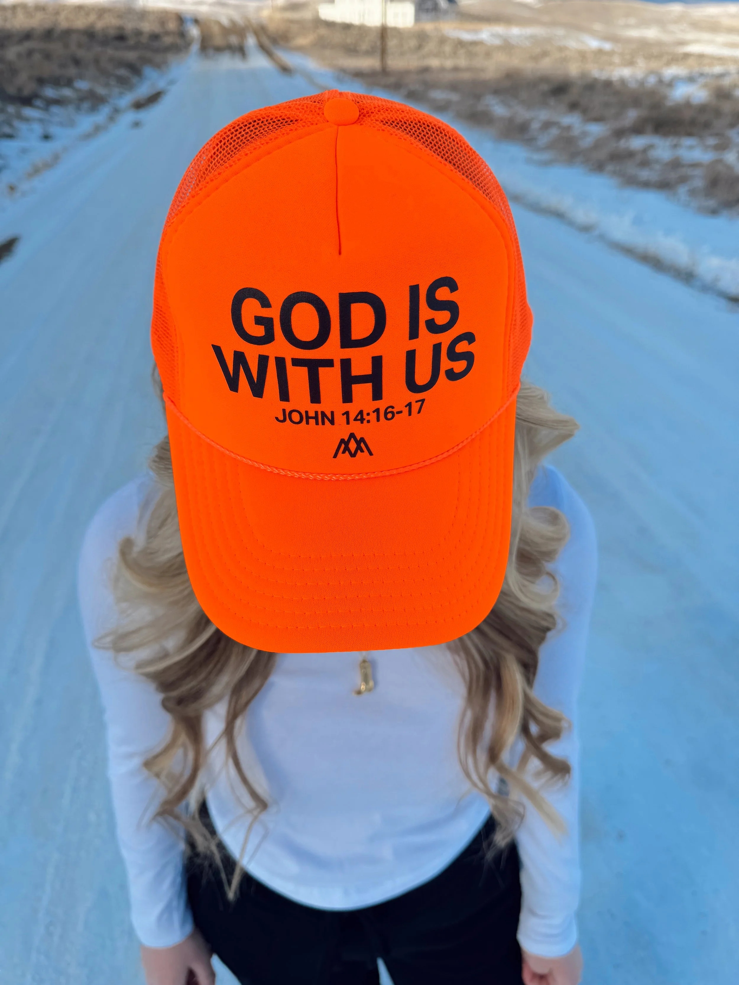 GOD IS WITH US - Trucker Hat
