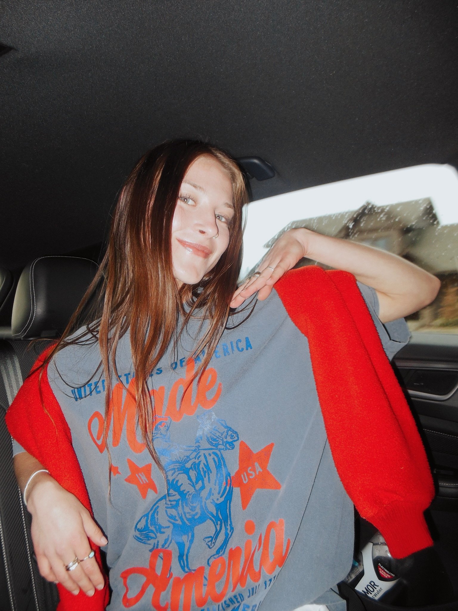 Made In America Oversized Tee