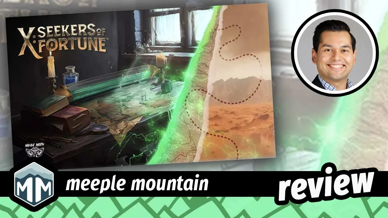 Meeple Mountain - X: Seekers of Fortune review