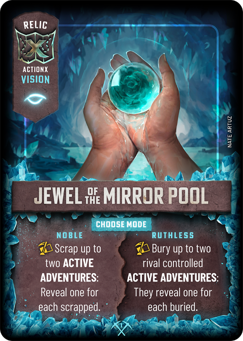 ActionX card - Jewel of the Mirror Pool