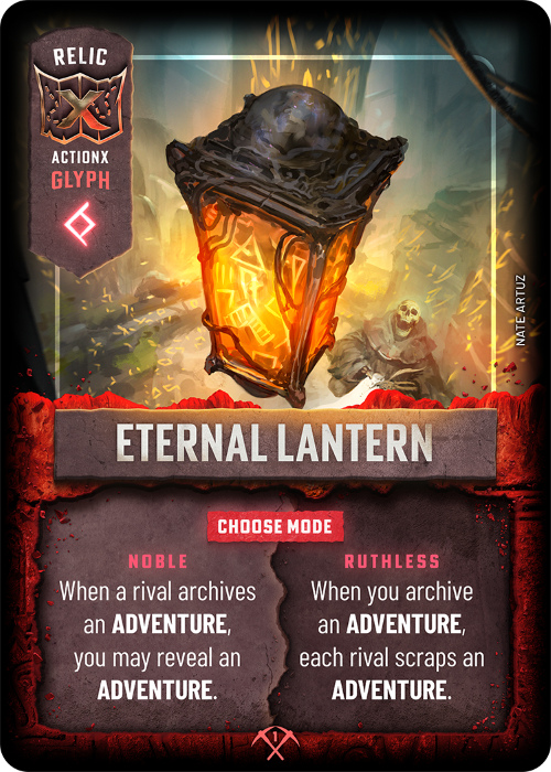 ActionX card Eternal Lantern
