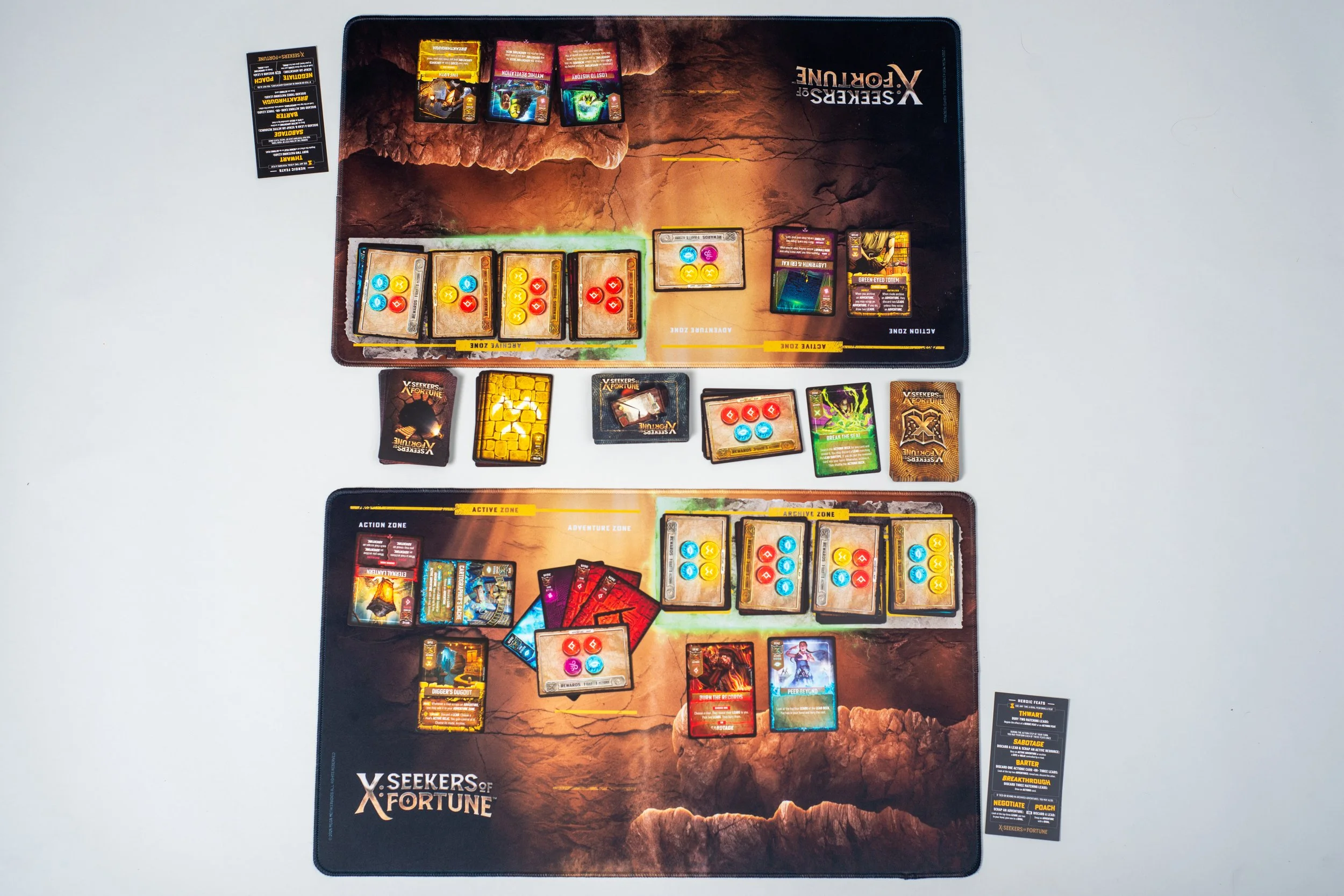 Two-player match mid-game.