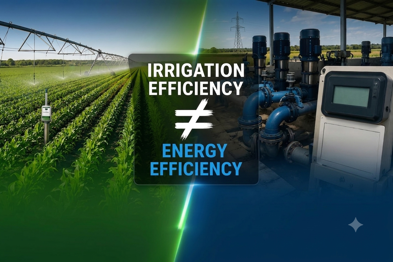 Webinar - Irrigation Efficiency NOT the same as Energy Efficiency