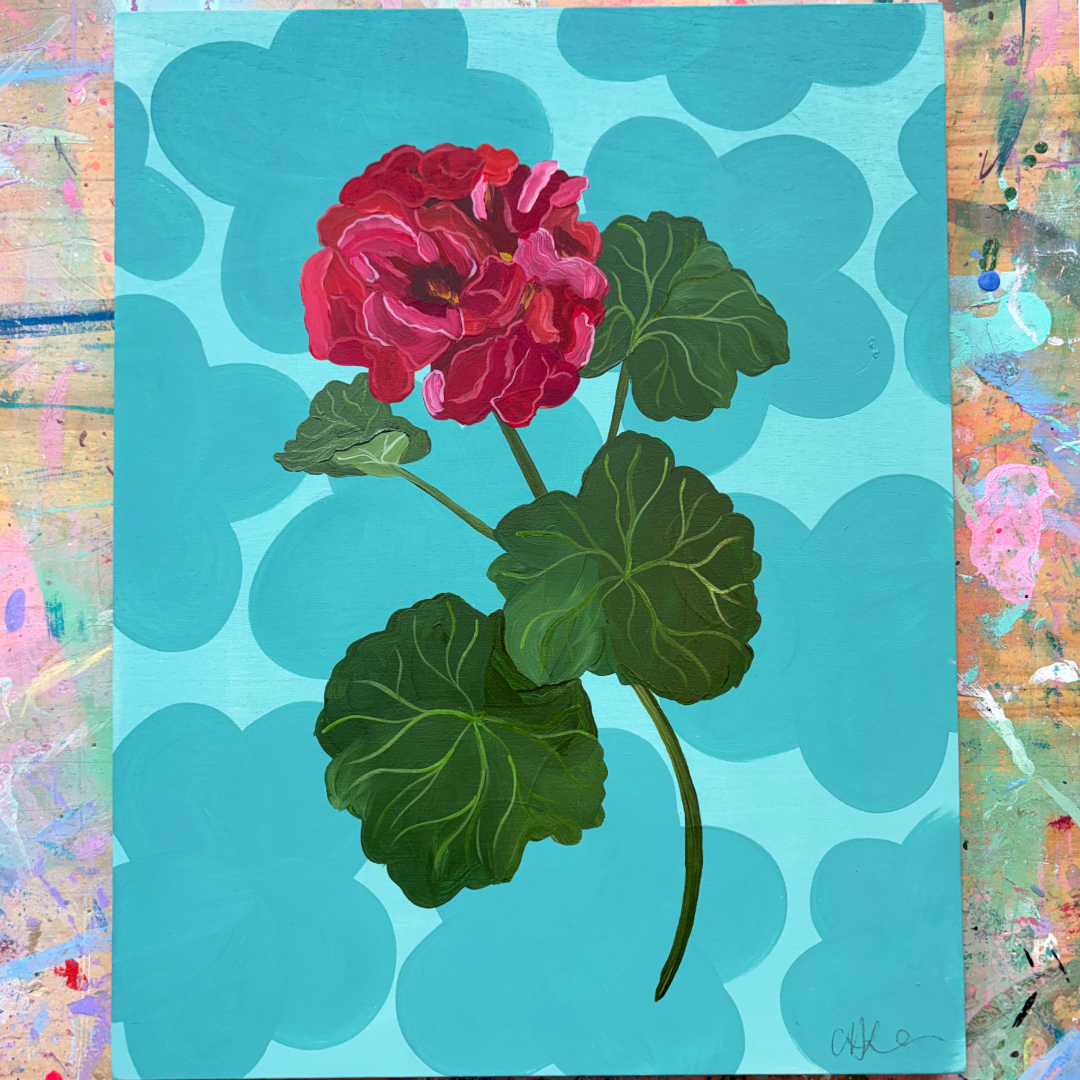 For the Windowsill - Geranium