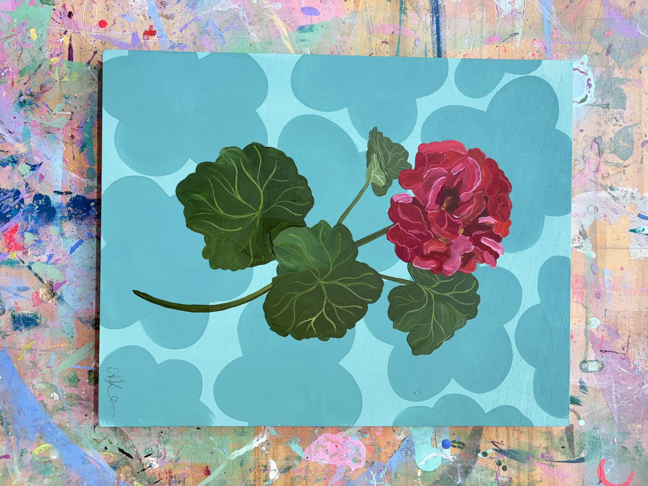 For the Windowsill - Geranium