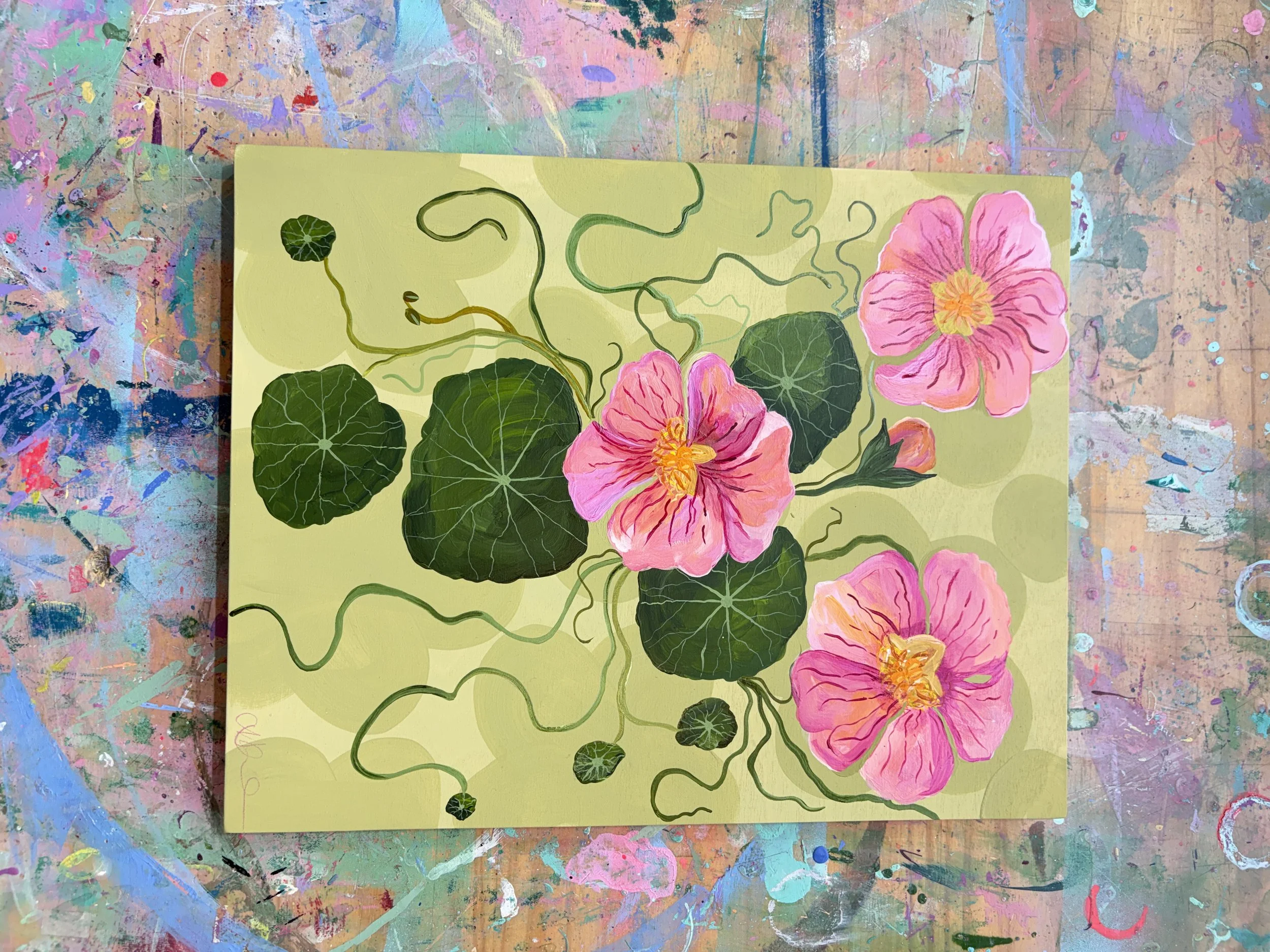 Let It Run Wild - Nasturtiums