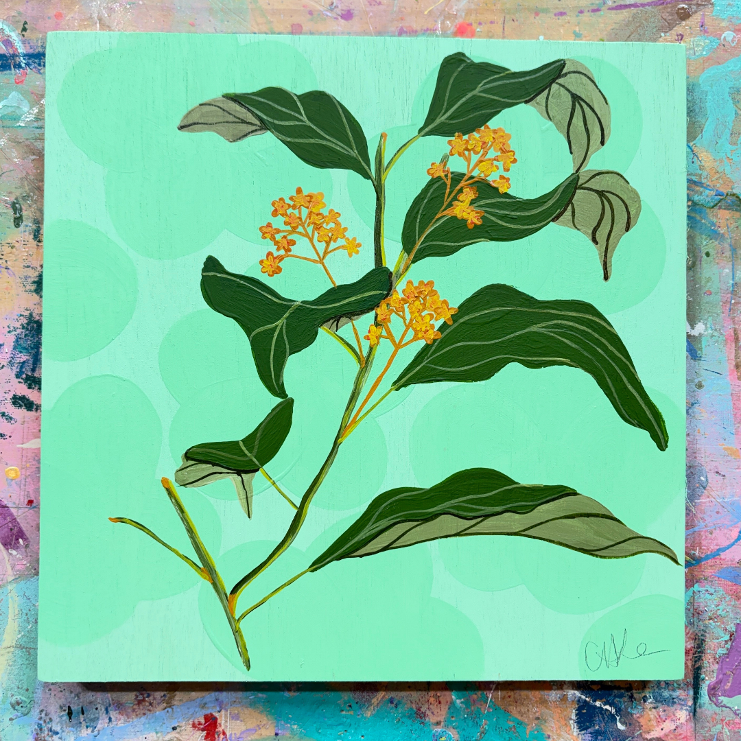 Camphor Flowers — Original Painting