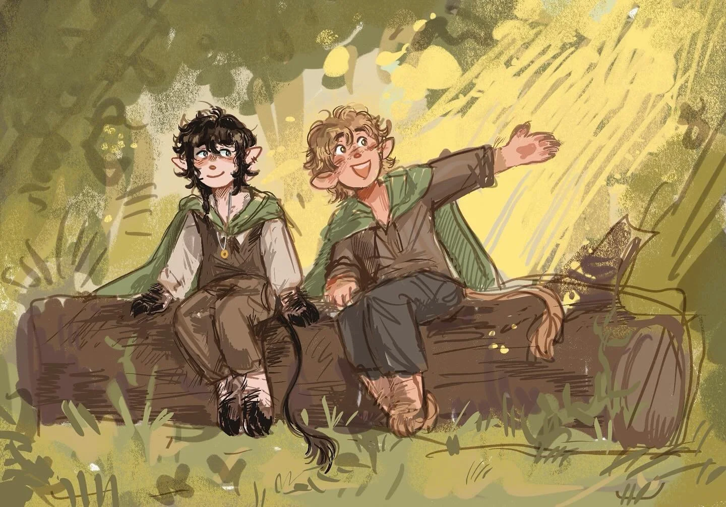 Just watched all of the LOTR movies.. I fear I am hobbitpilled now