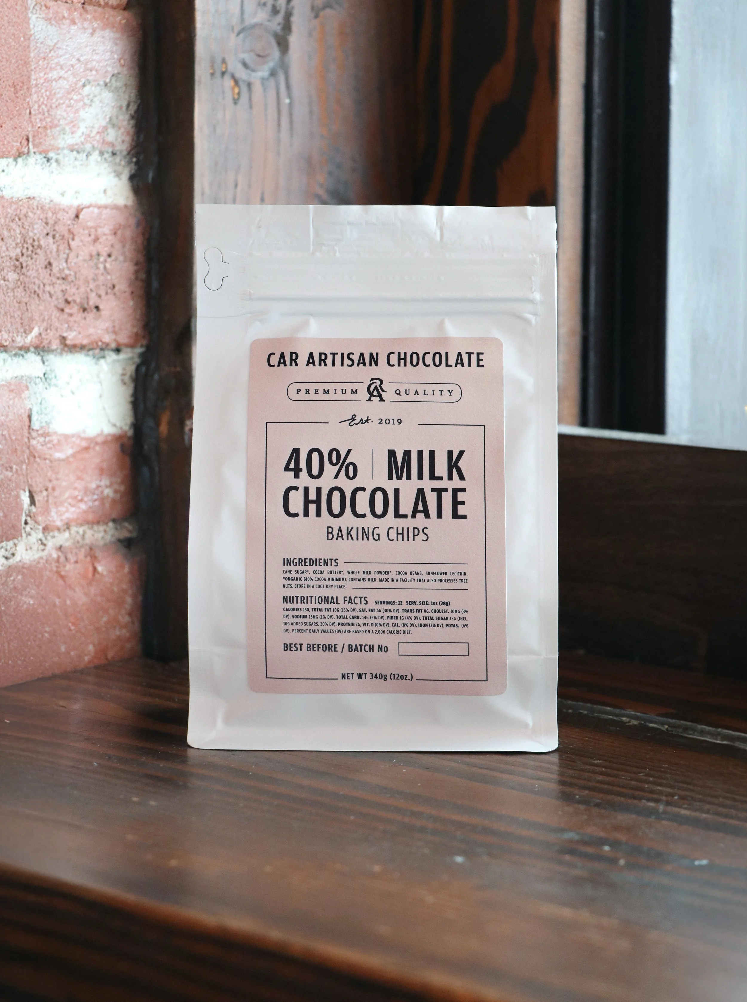 40% MILK CHOCOLATE CHIPS