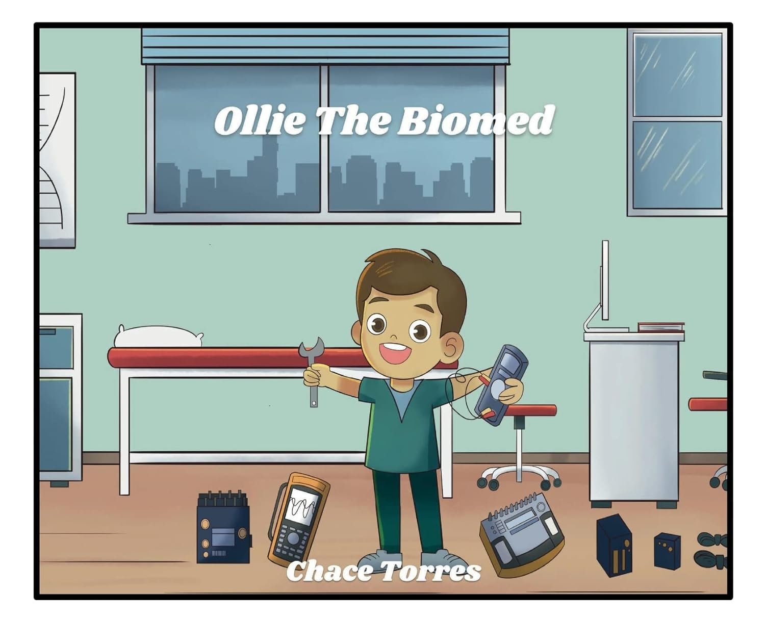 Signed "Ollie The Biomed"