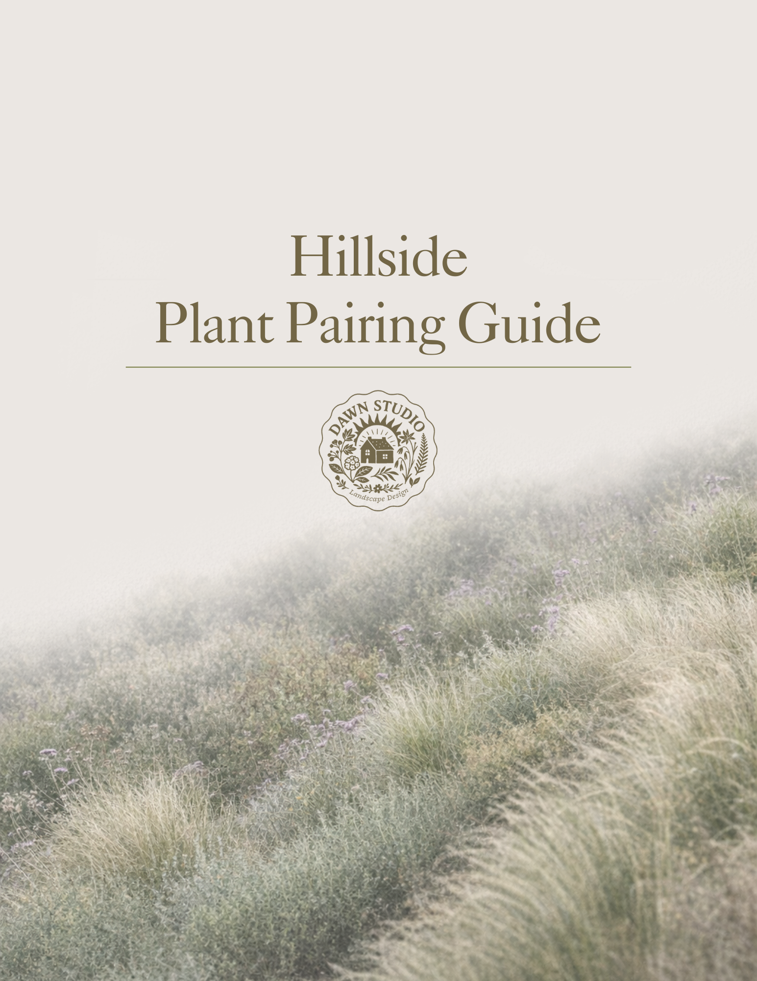 Plant Pairing Guide - Hillside Friendly for Zones 9–11