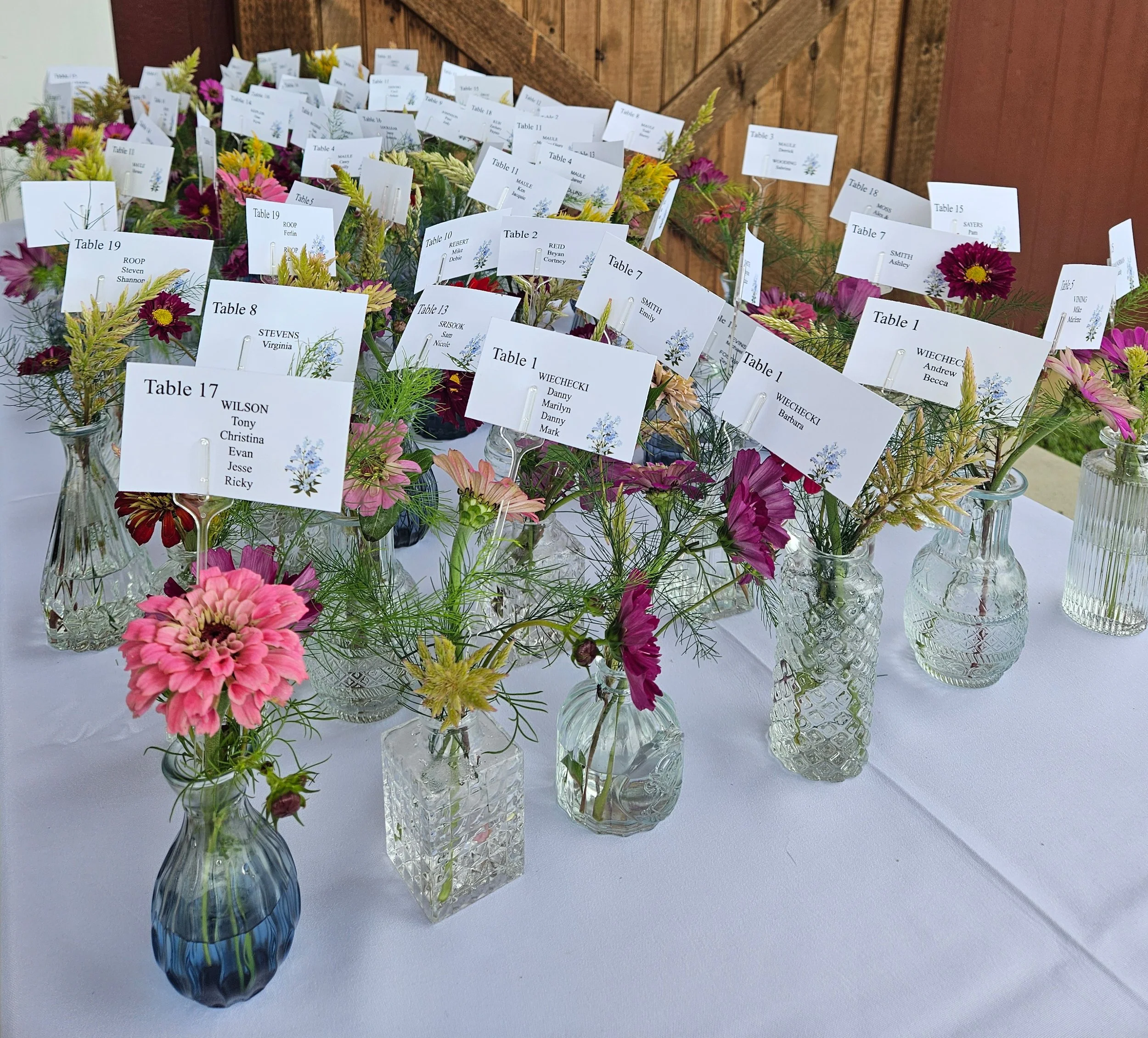 Event Flowers from a Flower Farm in Southern Chester County PA