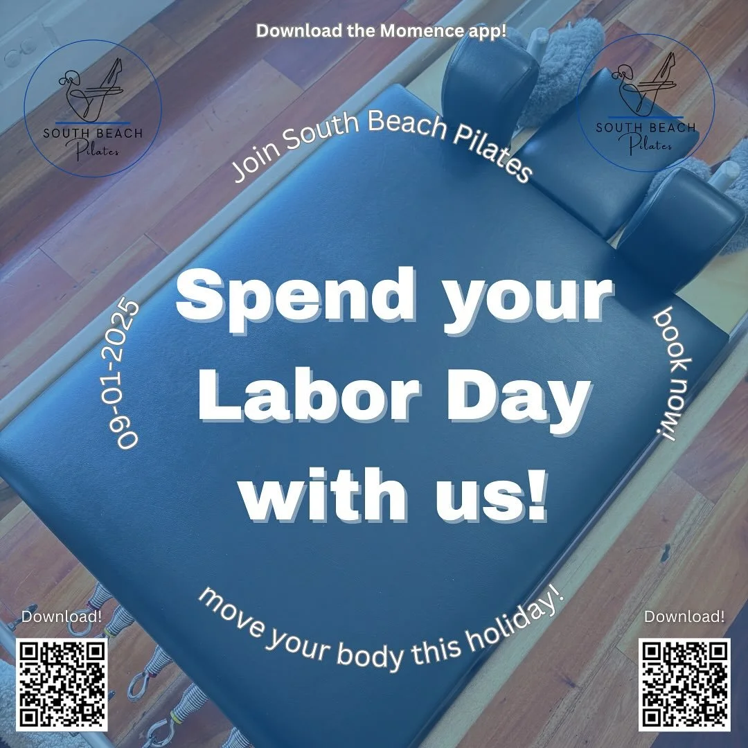 This Labor Day, let&rsquo;s flow together 🧘&zwj;♀️ Join us at South Beach Pilates!

#pilates #pilatesclass #miami #southbeachpilates  #southbeach #pilatesglow #pilatesprincess #pilatesstudio #workout #class #pilatesisforeverybody
