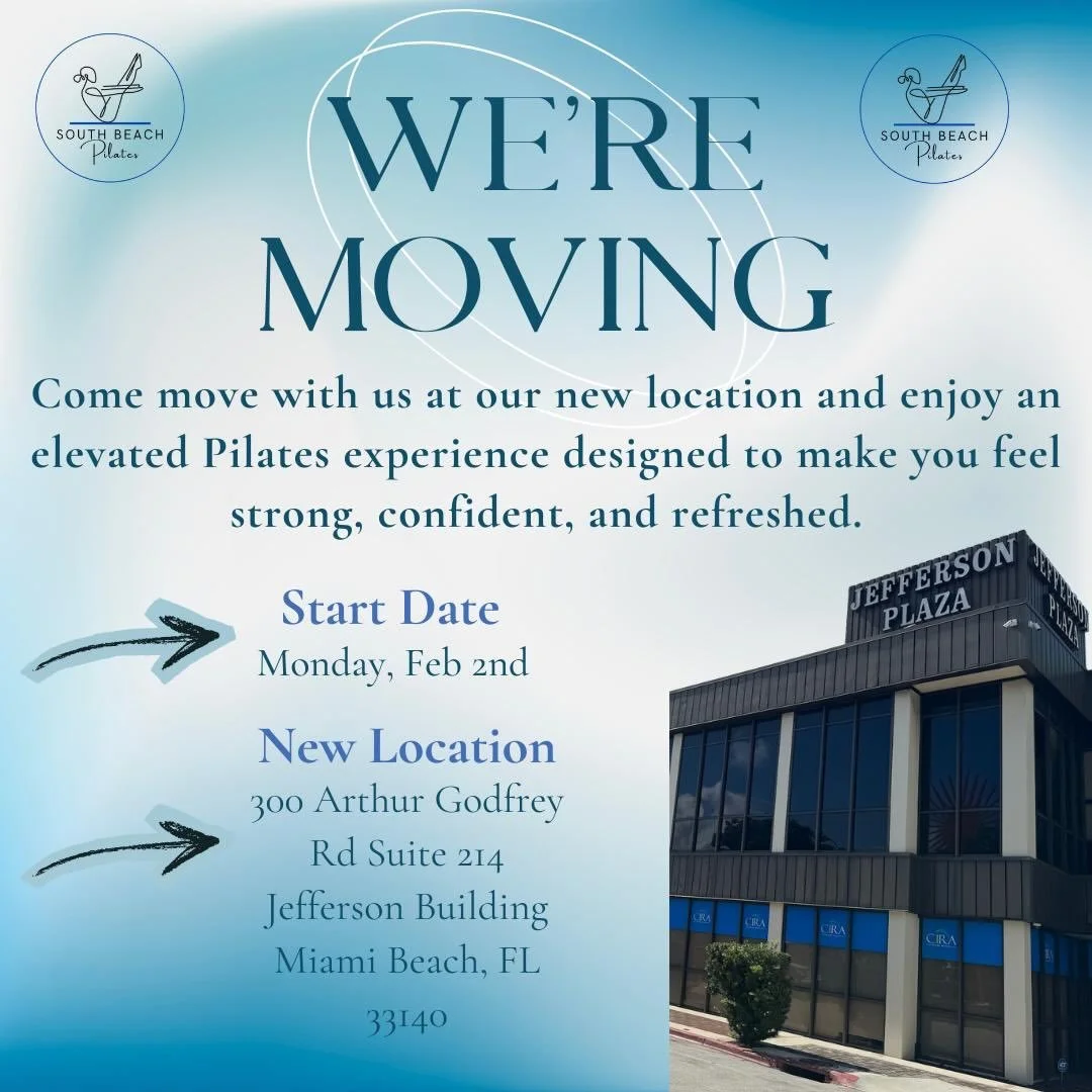 WE ARE MOVING!! Starting Monday January 2nd come see us at 300 Arthur Godfrey Rd Suite 214- Jefferson Building Miami Beach, FL 33140!