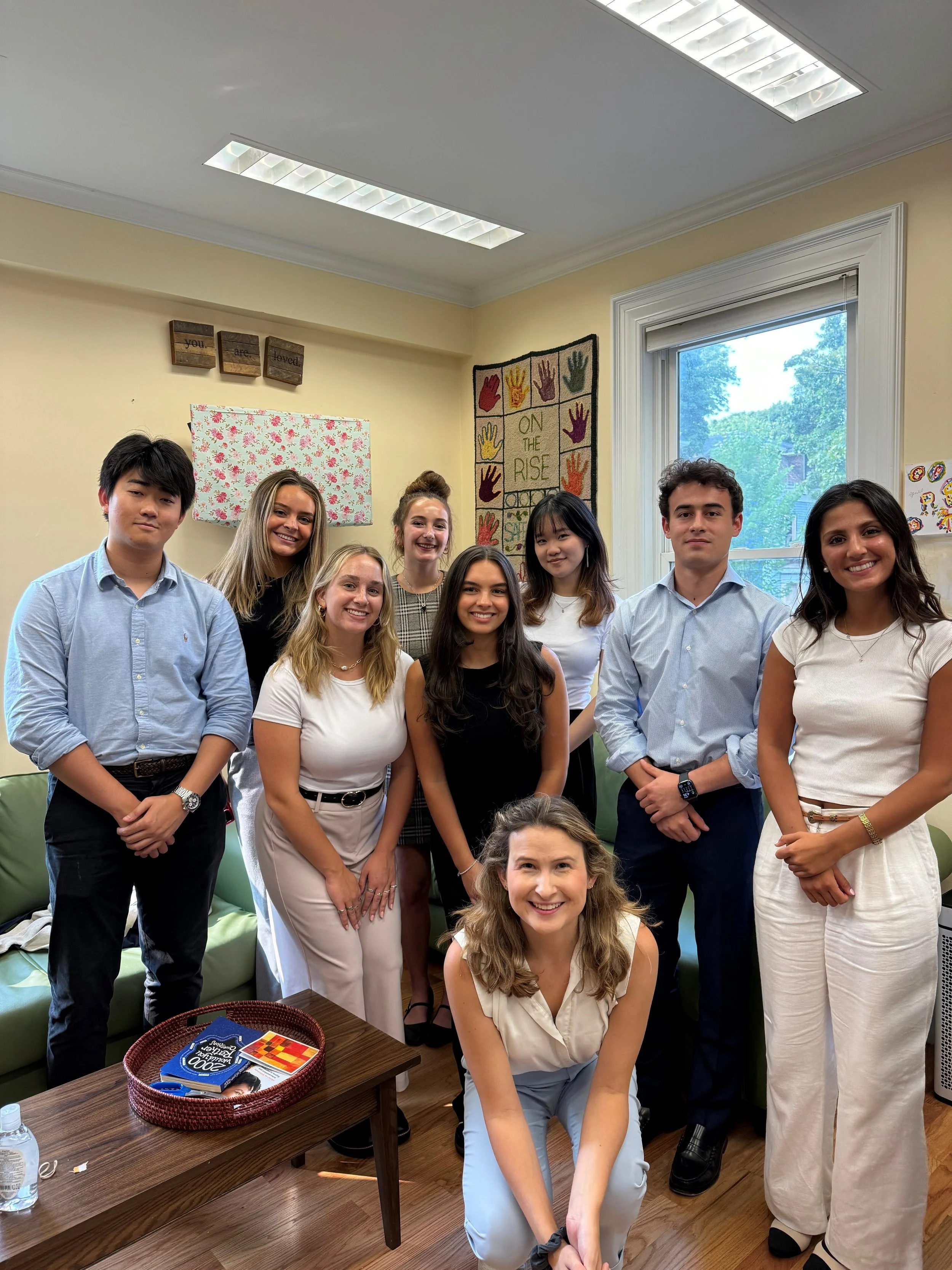 Volunteers from Amundi