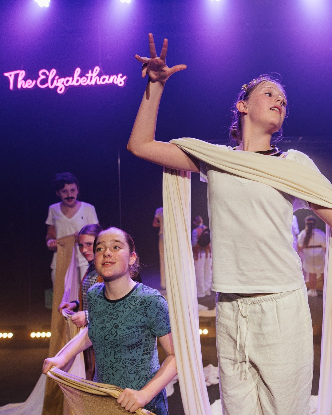 That's a wrap on Q Drama's production of Jason and The Argonauts! 

Jason led, Medea and Hera guided, and a fearless crew followed. Together, they faced sea monsters, challenged kings, and set their sights on the Golden Fleece.

What a journey! Brava