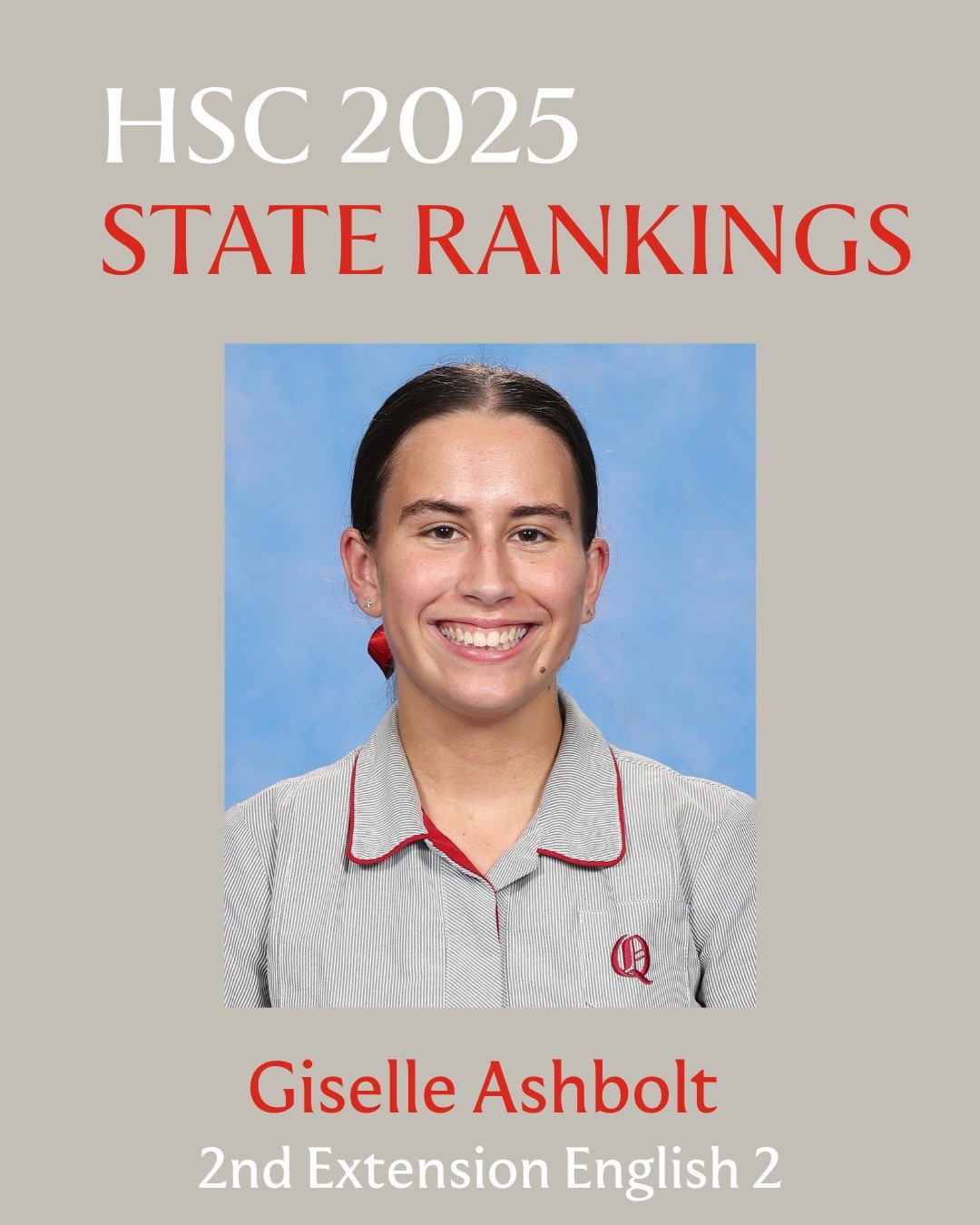 Congratulations to our Queenwood HSC students who received a state rank in their courses last week!

#queenwood #aschoolofherown #girlswholead #sydneyschools #mosman