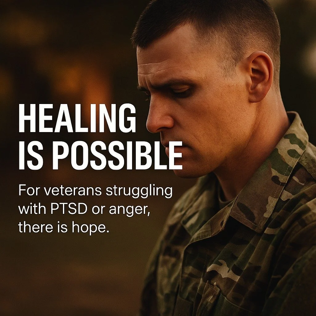 💬 Healing Is Possible &mdash; Even After the Battle Ends 💬

For many veterans, the hardest fight begins after coming home.
Sleepless nights. Bursts of anger that seem to appear from nowhere.
That constant hum of hyper-alertness &mdash; even when yo