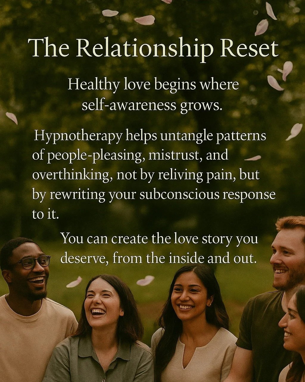 Sometimes the biggest relationship shifts don&rsquo;t happen through talking&hellip;
They happen through rewiring the patterns you don&rsquo;t even realize you&rsquo;re repeating.

If you&rsquo;ve ever found yourself people-pleasing, overthinking, mi