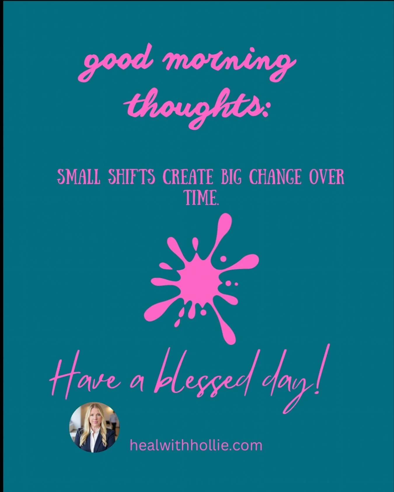 🌀 ♾️

Good morning ☀️ 
Have an amazing day 🕊️

Which small changes in your day end up having the biggest impact? 💫 

Hypnotherapy helps create subtle shifts in thought and behavior that accumulate over time. Even tiny changes in perception or resp