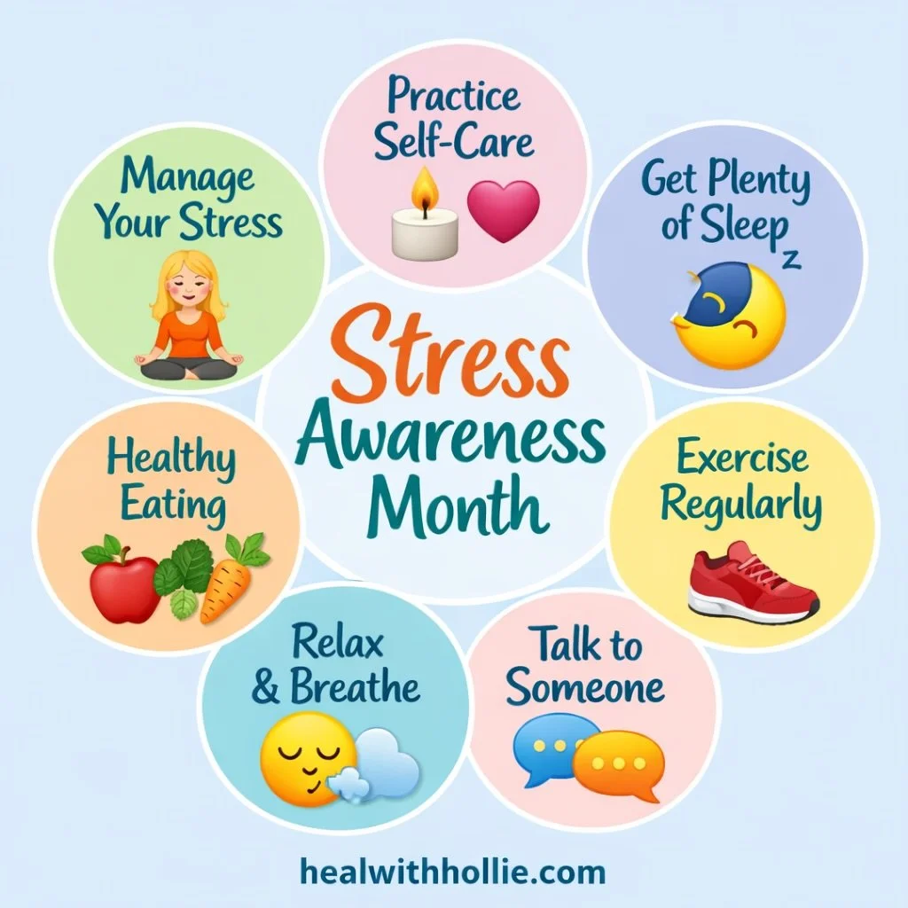 😮&zwj;💨🧘🏽🫁🧘🏾&zwj;♀️😮&zwj;💨

Feeling overwhelmed? 🌿 April is Stress Awareness Month &mdash; it&rsquo;s time to breathe, reset, and reclaim your calm. ☺️ 

Stress is part of life, but how we handle it makes all the difference. Take a moment t