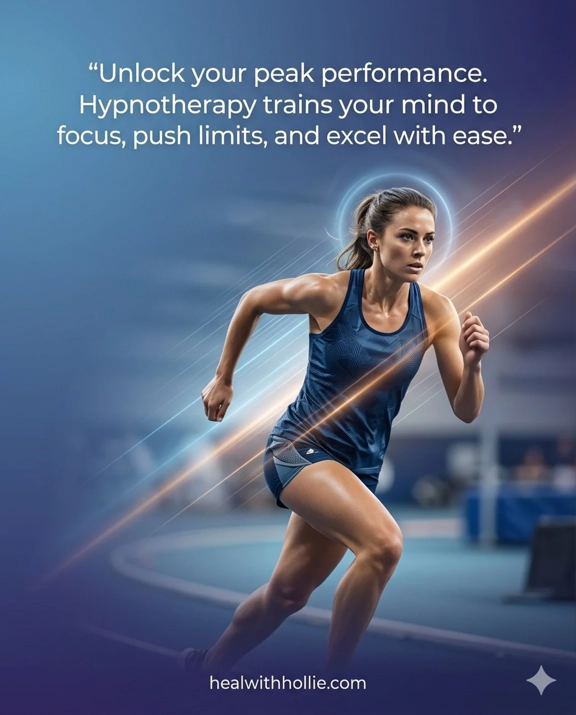 💨🏃🏼&zwj;♀️

Want to reach your peak performance? 💪

Even the most talented athletes and professionals hit mental blocks that hold them back. 🧱

Hypnotherapy trains your mind to focus, push limits, and excel with ease &mdash; unlock your potentia
