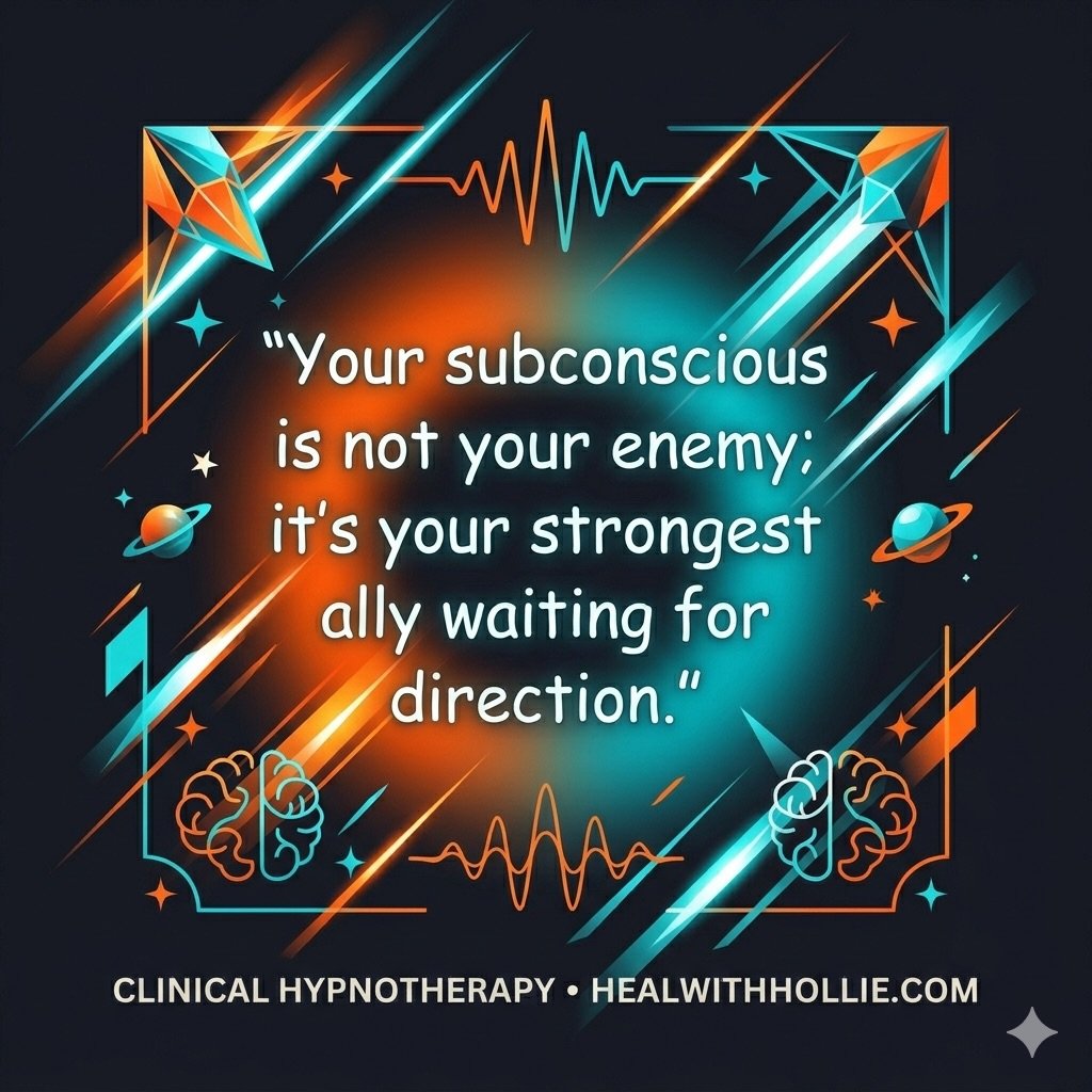 ⚖️💖⚖️

Your subconscious isn&rsquo;t working against you &mdash; it&rsquo;s waiting for you to lead 💪🏼🙌🏼

Everything your subconscious does, it does to protect you. 🤍 The walls, the patterns, the survival responses that no longer serve you &mda