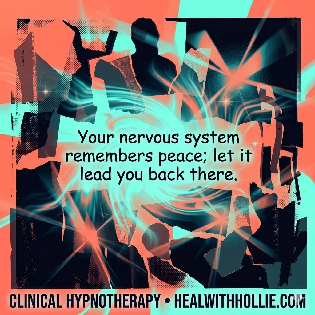 ✨💪🏼✨

Peace isn&rsquo;t something you have to find &mdash; your nervous system already knows the way. 🌿

Before the anxiety. Before the overwhelm. Before survival mode became your default &mdash; your body knew stillness. 🤍 That memory never left